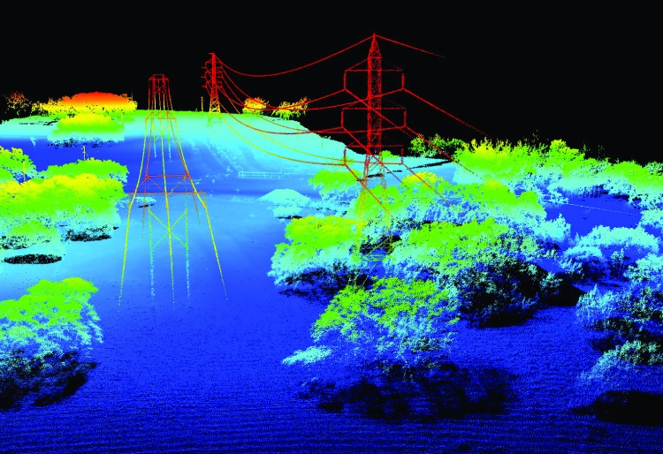 LiDAR nubes de puntos
