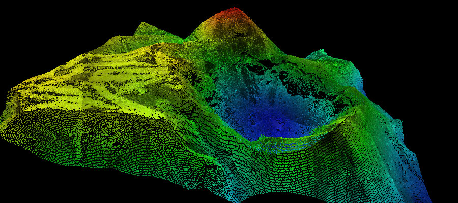 LiDAR colorimétrico